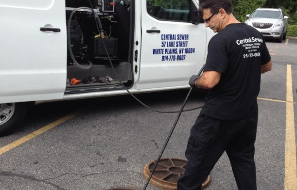 Slide of Central Sewer Service