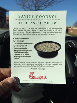 Menu photo 2 Chick-fil-A Bowie, MD