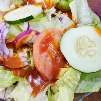 Dinos Family Restaurant - Side salad with French - Breakfast & Brunch Near Me - Walkerton, Indiana Dinos Family Restaurant - Side salad with French - Breakfast & Brunch Near Me - Walkerton, Indiana