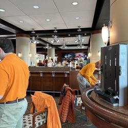 Neyland Stadium - East Level Club section bar area.