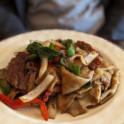 9 Pad Thai - Drunken noodle with beef $12.95