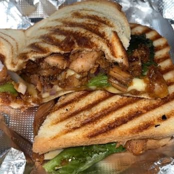 The Roost - Maple Rosemary Chicken Sandwich - Coffee & Tea Near Me - Wakarusa, Indiana
