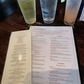 B Matthews Eatery - Peach drink, beer and menu as of August 1st - New American Near Me - Savannah, Georgia