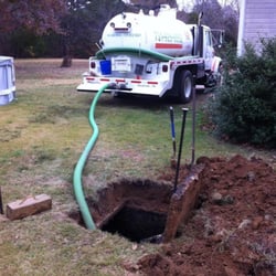 Ken's Septic Service - Without a riser we have to locate and uncover the septic tank before we can pump it.