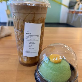 Joyu Tea & Coffee - Caramel Macchiato - Bubble Tea Near Me - Hampton, Virginia