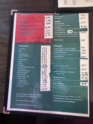 Menu photo 1 Rolando's Super Taco No 2 San Antonio, TX