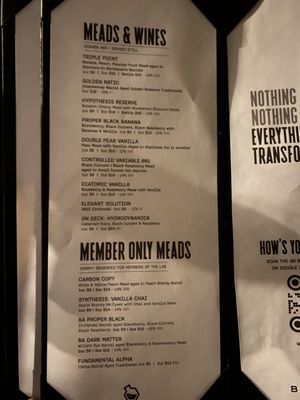 Menu photo 5 Brewlihan Mead Oakland Park, FL