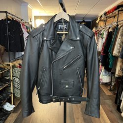 Elemental Vintique - We have a large selection of high quality vintage leather jackets available at Elemental Vintique.
