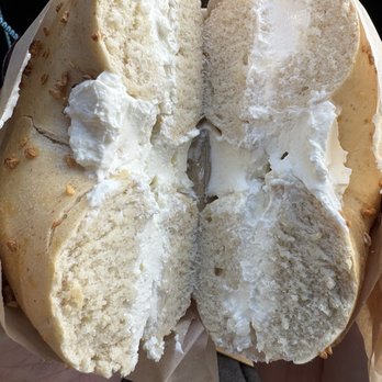 Maury's - Simple bagel and cream cheese. Very nice. - Bagels Near Me - Los Angeles, California Maury's - Simple bagel and cream cheese. Very nice. - Bagels Near Me - Los Angeles, California