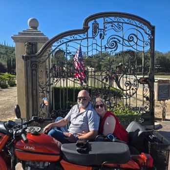 Sidecar Tours - Iron gates at Sculpterra Winery - Food Tours Near Me - Paso Robles, California
