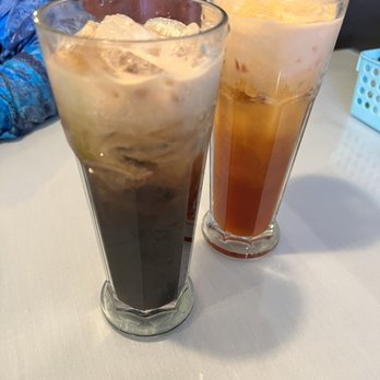 Sticky Rice Restaurant - Refreshing Thai tea and Thai ice coffee!!! - Laotian Near Me - Ceres, California