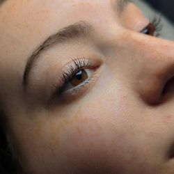 Binx Wax - Fluttery Lash Lift and Lash Tint, Natura Brow wax clean up.