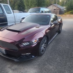 Quality Tinting & Customs - 2017 mustang gt now demon red from black