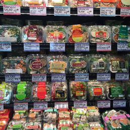 Tons of pre-made salad and sushi options!