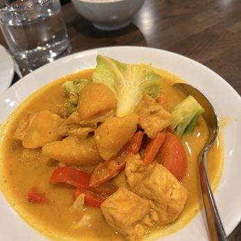 Burma Bay Cafe - Pumpkin Tofu Curry (GF) - Burmese Near Me - Fremont, California