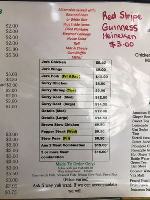 Menu photo 3 Mercy's Jamaican Kitchen Columbus, GA