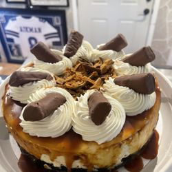 Southern Agape Bakery - Butterfinger cheesecake