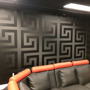 Wallpapering By Sheree - Theater room drama - Wallpapering Near Me - Seminole, Florida Wallpapering By Sheree - Theater room drama - Wallpapering Near Me - Seminole, Florida