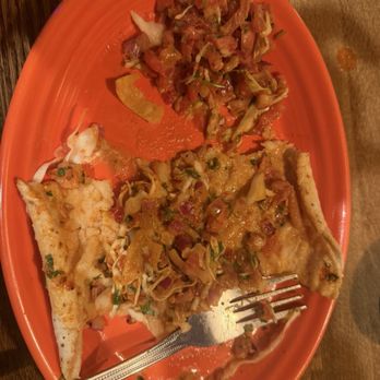La Piñata - San Leandro - This was my $10.99 shrimp taco. Nasty - Mexican Near Me - San Leandro, California