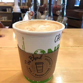 The Blend - Charlie Brown Latte (with an extra shot) - One of the Holiday drink options - Coffee & Tea Near Me - Burlington, North Carolina The Blend - Charlie Brown Latte (with an extra shot) - One of the Holiday drink options - Coffee & Tea Near Me - Burlington, North Carolina