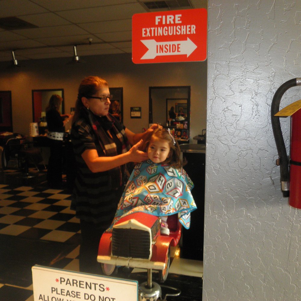 The Cut Scene - Really cute car chair for kids. - Hair Salons Near Me - Pacifica, California The Cut Scene - Really cute car chair for kids. - Hair Salons Near Me - Pacifica, California