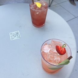 Strawberry basil smash, loose goose Strawberry basil smash, loose goose
