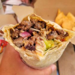 Breakers Café - Grilled Steak Grande Burrito