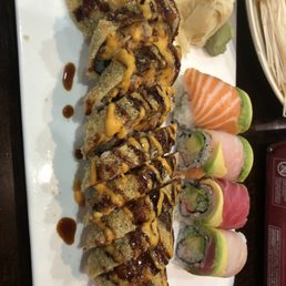 Rainbow roll and empire roll
