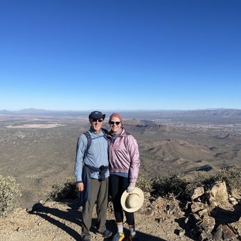 Wasson Peak - Happy at the peak - Hiking Near Me - Tucson, Arizona Wasson Peak - Happy at the peak - Hiking Near Me - Tucson, Arizona