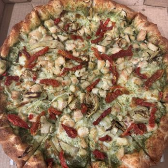 Beach Pizza - Pesto chicken pizza - Pizza Near Me - Grover Beach, California Beach Pizza - Pesto chicken pizza - Pizza Near Me - Grover Beach, California