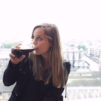 Guinness Storehouse - Me drinking Guinness on the top floor. - Breweries Near Me - Dublin, D