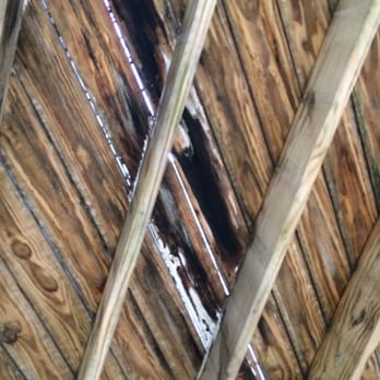 Hal Co Fences & Decks - View from under the floor boards-the black wood rot travels to the surface from below. - Fences & Gates Near Me Hal Co Fences & Decks - View from under the floor boards-the black wood rot travels to the surface from below. - Fences & Gates Near Me