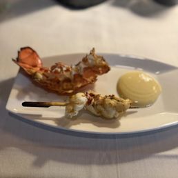 Lobster skewers Lobster skewers