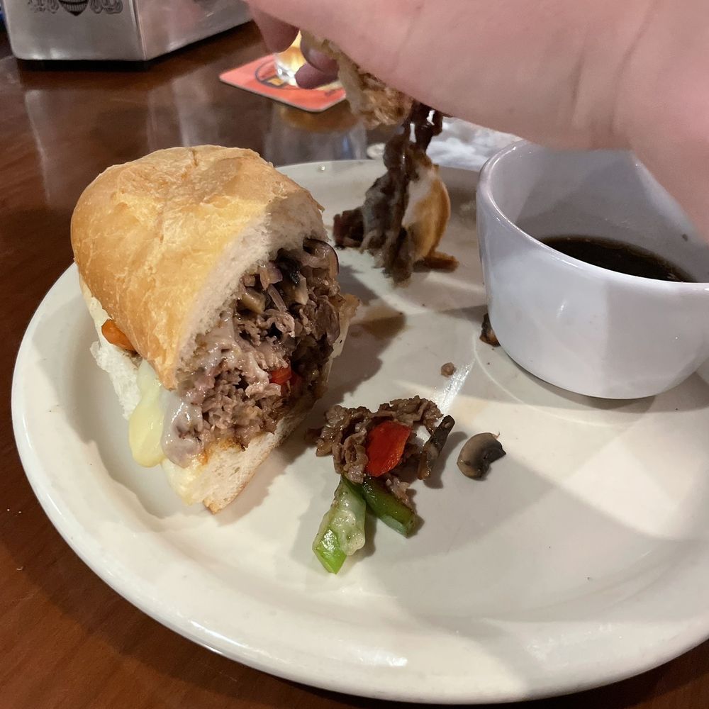 The Refuge - Prime Rib dip... excellent choice. - New American Near Me - Boise, Idaho The Refuge - Prime Rib dip... excellent choice. - New American Near Me - Boise, Idaho