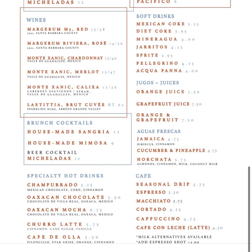 Corazon Comedor - Menu - Mexican Near Me - Santa Barbara, California Corazon Comedor - Menu - Mexican Near Me - Santa Barbara, California