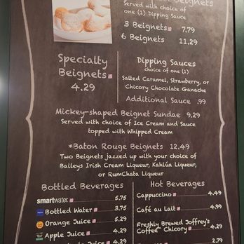 Scat Cat's Club - Lounge - Menu - Themed Cafes Near Me - Lake Buena Vista, Florida