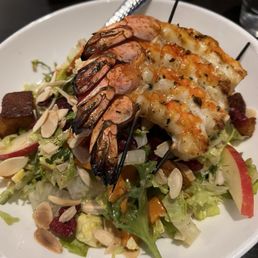 Roasted Squash & Apple Salad with Shrimp Roasted Squash & Apple Salad with Shrimp