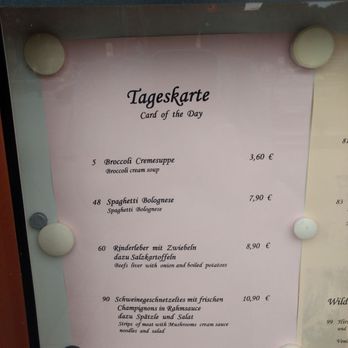 Hotel Am Markt - Restaurant - Daily Menu - German Near Me - Sankt Goar, RP