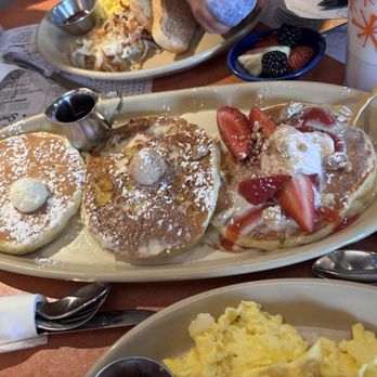 Snooze, an A.M. Eatery - Signature Pancake Flight - Breakfast & Brunch Near Me - Tustin, California Snooze, an A.M. Eatery - Signature Pancake Flight - Breakfast & Brunch Near Me - Tustin, California