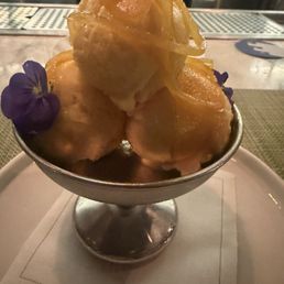 Pear sorbet Pear sorbet