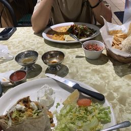 Burrito, and tacos Burrito, and tacos