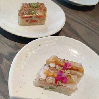 TORA - Salmon Aburi and Albacore Aburi - Japanese Near Me - Toronto, Ontario TORA - Salmon Aburi and Albacore Aburi - Japanese Near Me - Toronto, Ontario