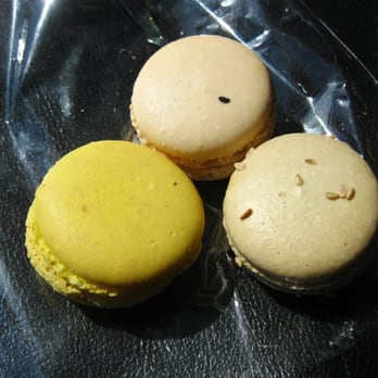 Saint Germain Bakery - Macaroons - passionfruit, sesame, green tea (6.19.10) - Bakeries Near Me - Richmond, British Columbia Saint Germain Bakery - Macaroons - passionfruit, sesame, green tea (6.19.10) - Bakeries Near Me - Richmond, British Columbia
