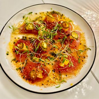 Mariposa - Tuna Crudo - Tapas/Small Plates Near Me - Charlotte, North Carolina Mariposa - Tuna Crudo - Tapas/Small Plates Near Me - Charlotte, North Carolina