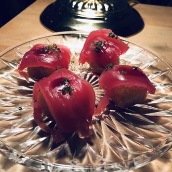 Tokyo Record Bar - Tuna on top of fried rice balls - Izakaya Near Me - New York, New York
