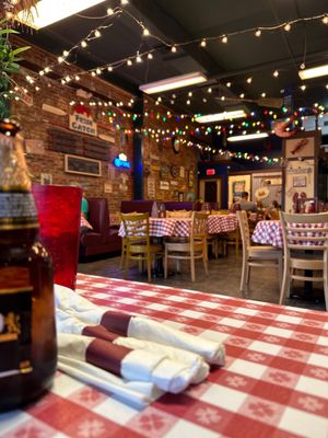 Photo of Shrimp & Co. Restaurant - Tampa, FL, US. My table next to the window.