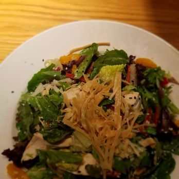 BJ's Restaurant & Brewhouse - Asian chopped salad with chicken again great salad but chicken was not fully grilled - Breweries Near Me - Warwick, Rhode Island