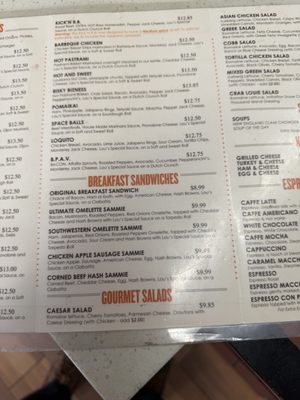 Menu photo 1 Lou's Cafe San Francisco, CA