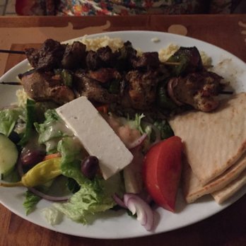 Olympic Cafe - Chicken and beef Kabob. - Mediterranean Near Me - San Diego, California