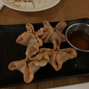 The Mad Monkfish - Cranberry Crab Rangoon (one was eaten) - Sushi Bars Near Me - Cambridge, Massachusetts The Mad Monkfish - Cranberry Crab Rangoon (one was eaten) - Sushi Bars Near Me - Cambridge, Massachusetts